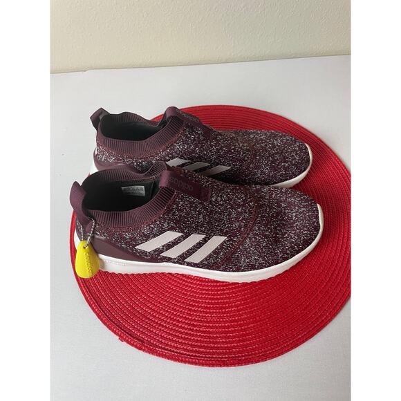 Adidas Ultimafusion Slip-On Burgundy 10 Women's – Sportswear, Casual, Gorpcore - Picture 4 of 7